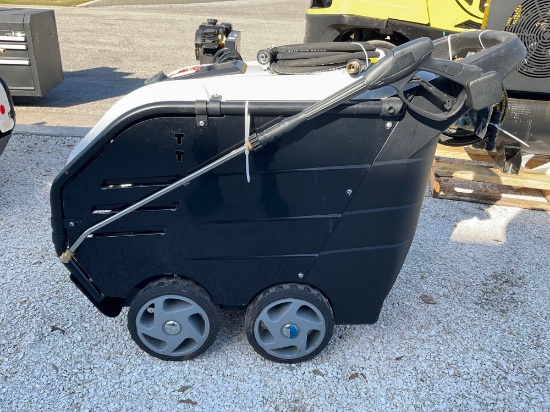 UNUSED POWERTRAIN HOT WATER PRESSURE WASHER MODEL PT-2203HW, DIESEL, APPROX MAX PSI 2200, APPROX ...