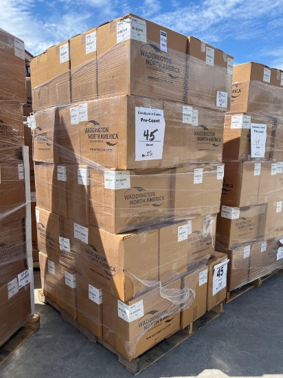 PALLET OF APPROXIMATELY 45 CASES OF INDIVIDUALLY WRAPPED NAPKIN/STRAW KIT, 1000 UNITS PER CASE
