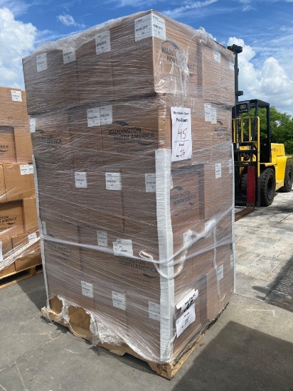 PALLET OF APPROXIMATELY 45 CASES OF INDIVIDUALLY WRAPPED NAPKIN/STRAW KIT, 1000 UNITS PER CASE