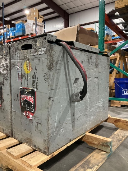 ( 1 ) ENERSYS IRONCLAD SUPERHOG 24V BATTERY...