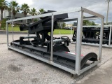 UNUSED 2024 BUCKET ATTACHMENT MODEL 003-17-86-001 FOR UNIVERSAL SKID STEER...