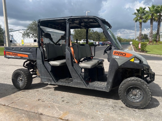2020 POLARIS COMMERCIAL PRO XD 4000D UTV, 4X4, DIESEL, 4-SEATER RUNS & DRIVES