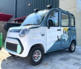 UNUSED 2024 MECO ELECTRIC VEHICLE MODEL M-F,...4 PERSON SEATING,...UP CAMERA, RUNS &