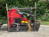UNUSED 2024 SDLOOL MINI SKID STEER LOADER MODEL SL360T, GAS POWERED, ELECTRIC START, RUBBER TRACKS,