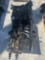 NEW/UNUSED EXCAVATOR ATTACHMENT PACKAGE, QTY 8) PIECES INCLUDE RAKE, RIPPER, GRABER, ASSORTED BUC...