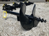 ( 1 ) UNUSED AUGER ATTACHMENT FOR MINI EXCAVATOR