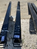 ( 1 ) SET OF FORK EXTENSIONS, APPROX 10FT LONG