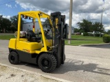 2019 HYSTER 60XT FORKLIFT MODEL H60XT, LP POWERED, MAX HEIGHT 182in, TILT, HYSTER TRACKER ATTACHED,