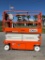 2019 SNORKEL SCISSOR LIFT MODEL S3226E ANSI , ELECTRIC, APPROX MAX PLATFORM HEIGHT 26FT, NON MARK...