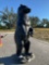 ALUMINUM BEAR STATUE, APPROX 58in T......