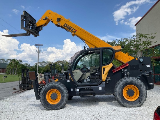 2018 DIECI TELEHANDLER MODEL I 10.44 - C , DIESEL, APPROX MAX CAPACITY 10,000 LBS, OUTRIGGERS
