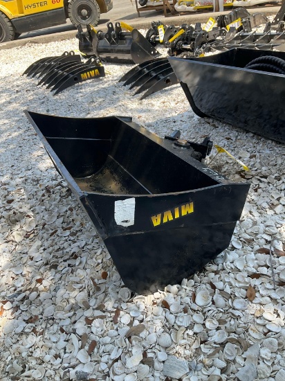 ( 1 ) UNUSED MIVA BUCKET ATTACHMENT FOR MINI EXCAVATOR
