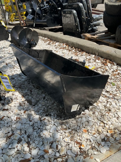 ( 1 ) UNUSED BUCKET ATTACHMENT FOR MINI EXCAVATOR, APPROX 24in WIDE
