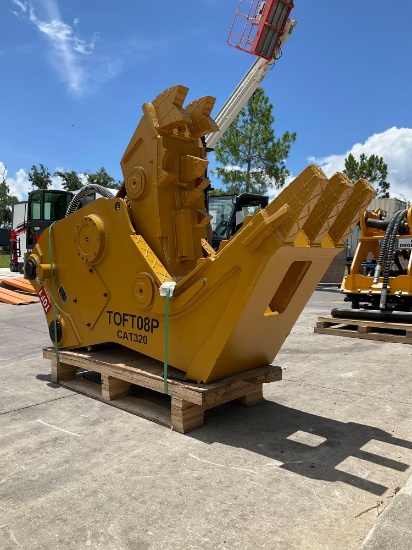 UNUSED 2024 TOFT EXCAVATOR STONE CRUSHER SHEAR RIPPER MODEL TOFTERP231356