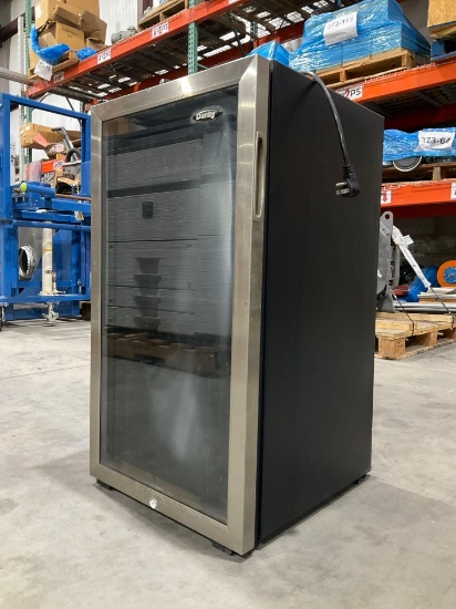 2013 DANBY BEVERAGE COOLER MODEL DBC120BLS, 115V