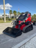 2024 EGN SKID STEER LOADER MODEL EG360T, GAS POWERED, ELECTRIC START, RUBBER TRACKS