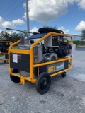 UNUSED AGT INDUSTRIAL HPW3000-1 HIGH PRESSURE WASHER,GAS POWER, DIESEL BURNER, ELECTRIC START, AP...