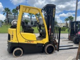 2019 HYSTER FORTIS LP FORKLIFT MODEL S50FT, 5,000 LB CAPACITY, 6' FORKS, FINGER TIP CONTROLS