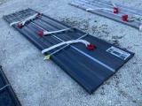 ( 1 ) STACK OF UNUSED METAL ROOF PANELS, APPROX 12FT L x 3FT W , APPROX 70 PANELS IN STACK