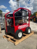 UNUSED 2024 MAGNUM 4000 SERIES GOLD HOT WATER PRESSURE WASHER,DIESEL GAS POWER, ELECTRIC START,