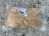 UNUSED OUTDOOR PATIO FABRIC SCREEN COVER / SUNSCREEN NET, APPROX 65.62FT X 6.56FT, UPF50 + 95% UV...