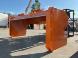 UNUSED 2024...WOLVERINE SNOW PUSHER ATTACHMENT MODEL SP-15-84W FOR UNIVERSAL SKID STEER