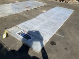...UNUSED MULTIWALL POLYCARBONATE PANEL IN CLEAR, APPROX 27in X 8FT , APPROX 10 PANELS...