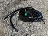 ( 1 ) BUNDLE OF UNUSED HYDRAULIC HOSES FOR EXCAVATOR