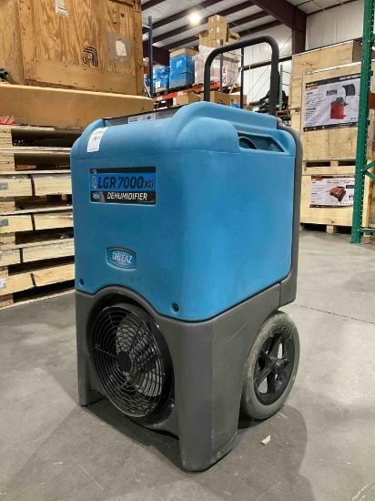 DRIEAZ...LGR 7000XLI DEHUMIDIFIER MODEL F412, ELECTRIC, APPROX 115 VOLTS, APPROX 60HZ, APPROX 8.3...
