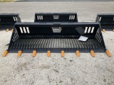 UNUSED 2023 LANDHONOR...84in ROCK BUCKET ATTACHMENT MODEL RB-14-84W FOR UNIVERSAL SKID STEER