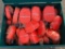 UNUSED LANDHONOR RATCHET TIE DOWN & FLATPACK TOOL BOX MODEL LHR-RF24, TOOL BOX APPROX 20in L x 28in