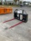 UNUSED LANDHONOR BALE SPEARS ATTACHMENT MODEL BS-12-2500G FOR UNIVERSAL SKID STEER ( PLEASE NOTE ...