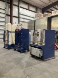 SCOTT SAFETY REVOLVE BREATHING AIR CHARGE STATION W/ COMPRESSOR FILL STATION & TANKS...