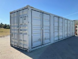 2024 40FT STORAGE CONTAINER, APPROX 102in TALL x 96in WIDE x 40FT DEEP