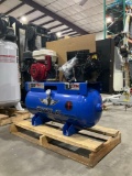 UNUSED EAGLE AIR COMPRESSOR MODEL 9G30TRKE-H, GAS POWERED, HONDA GX 270 MOTOR, APPROX 150 MAX RATED