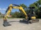 2017 YANMAR EXCAVATOR MODEL V1O35-6A, DIESEL, RUBBER TRACKS, PUSH BLADE, RUNS & OPERATES