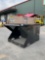 UNUSED 1.5 CU YARD SELF DUMPING HOPPER WITH FORK POCKETS