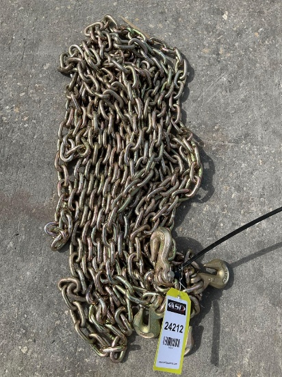 UNUSED ( 2 ) 20FT. 5/16 G70 CHAINS