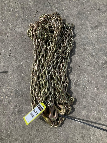 UNUSED ( 2 ) 20FT. 5/16 G70 CHAINS