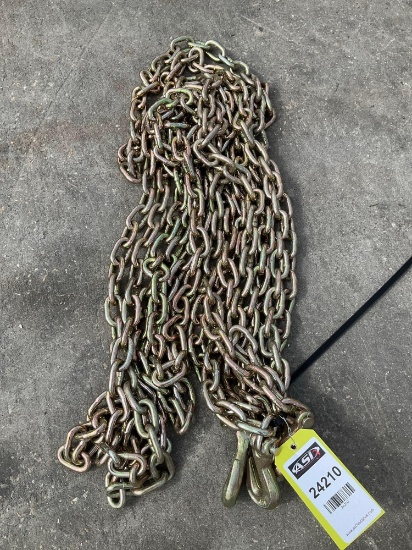 UNUSED ( 2 ) 20FT. 5/16 G70 CHAINS