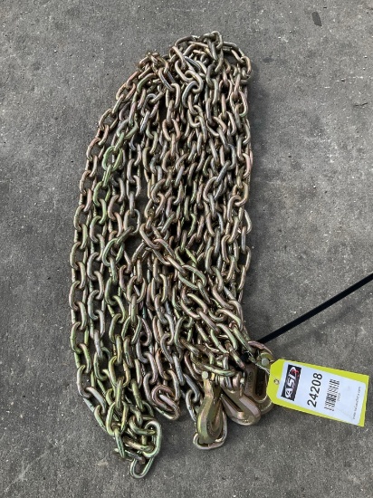 UNUSED ( 2 ) 20FT. 5/16 G70 CHAINS