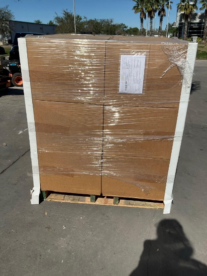 ( 1 ) PALLET OF UNUSED MAGICARE INDIVIDUALLY WRAPPED ANTI-FOG SAFETY GOGGLES, APPROX 18 BOXES