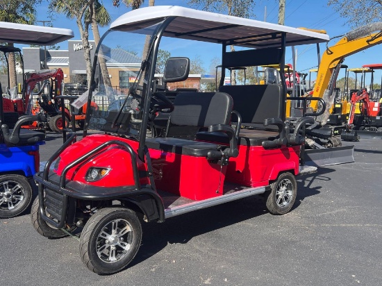 2025 SPIRIT GOLF CART, 6 PASSENGER, DIGITAL DISPLAY, REAR DISC BREAKS, BLUETOOTH SPEAKER