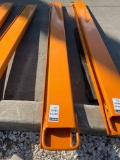 ( 1 ) UNUSED SET OF FORK EXTENSIONS, APPROX 82in LONG