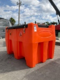 UNUSED DELIVERY TANK W/ 12V DIESEL PUMP