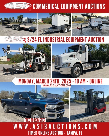 03/24 FL Industrial Equipment Auction