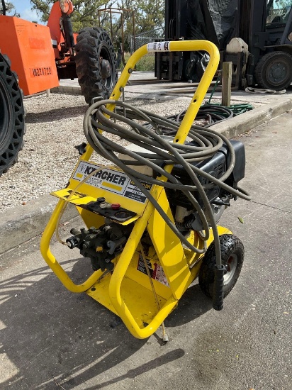 KARCHERHIGH PRESSURE WASHER MODEL HD3600DH, GAS POWERED, HONDA GX390 MOTOR, APPROX 3600PSI, APPROX