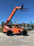 2014 JLG SKYTRAK TELEHANDLER MODEL 8042, DIESEL, APPROX MAX CAPACITY 8000LBS, APPROX MAX HEIGHT 4...