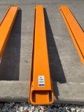 ( 1 ) UNUSED SET OF FORK EXTENSIONS, APPROX 76in LONG