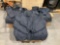 LARGE LOT OF POLICE OFFICER COATS AND OUTERWEAR OF MULTIPLE SIZES AND VARIETIES